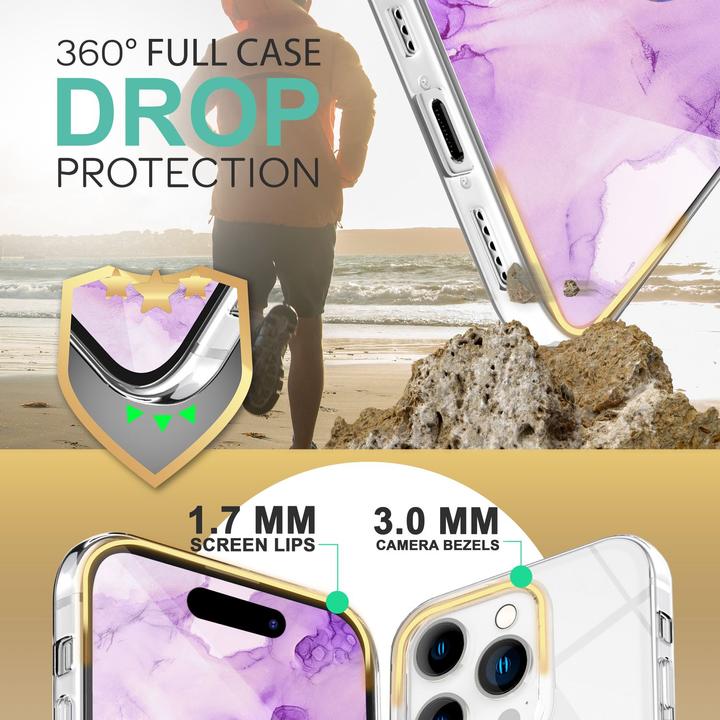 Produktbild Nalia Klare 360 Grad Hülle (Apple iPhone 14 Pro Max)