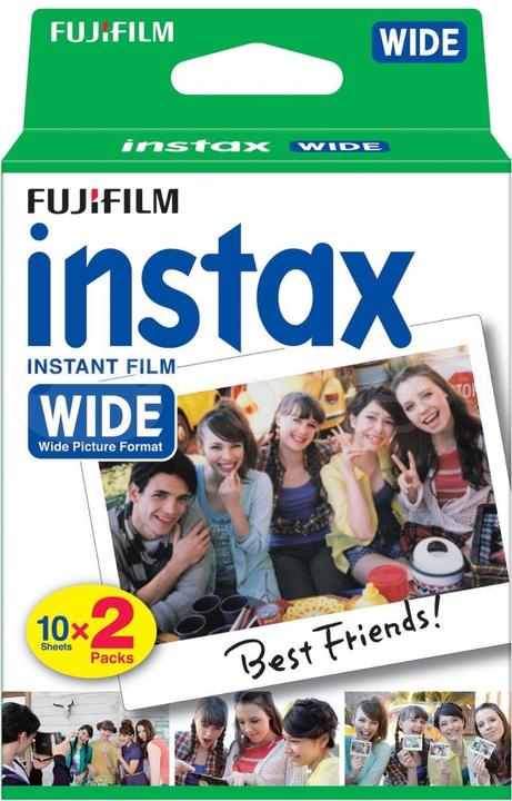 Fujifilm Film couleur Fuji INSTAX TWIN (2 x 10) (Instax Wide 300)