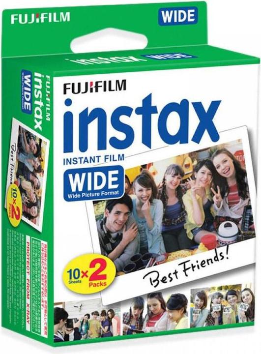 Actual product image Fujifilm Fuji INSTAX Color Film TWIN (2 x 10) (Instax Wide 300)