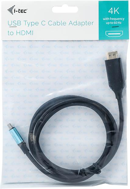 Actual product image i-tec USB Typ C — HDMI (Typ A) (1.50 m, USB Type C)