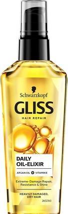 Produktbild Schwarzkopf Gliss Kur - Daily Oil Elixir Nourishing Hair Elixir From Oil To Daily Use 75Ml (75 ml)