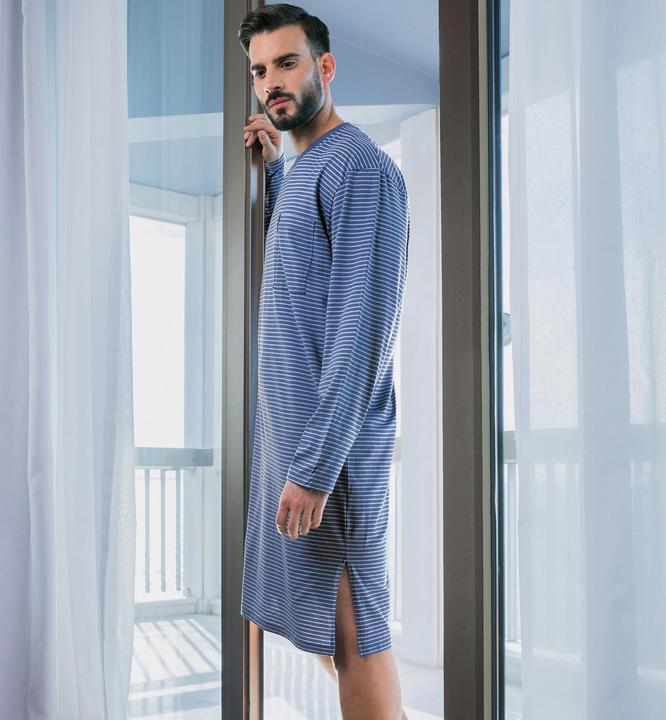 Image du produit Ammann Chemise de nuit pour homme en "COTON EXTRA LÉGER". (50)