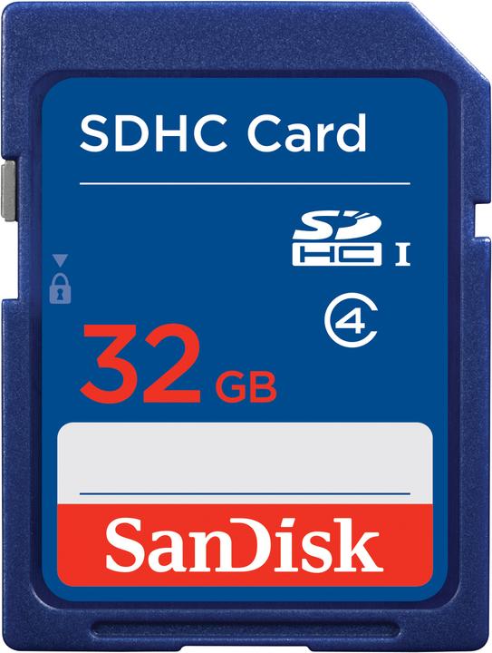 SanDisk Standard Memory Card (32 Go, SD, SDHC, U1, UHS-I)