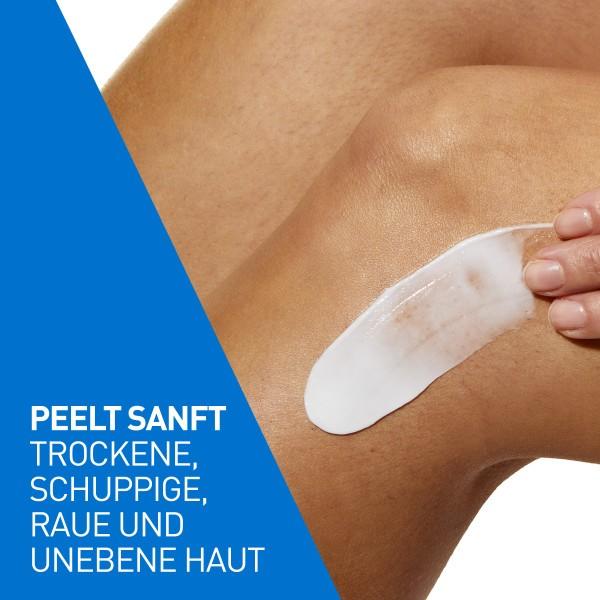 Produktbild CeraVe SA Urea Glättende Feuchtigkeitscreme bei trockener, rauer und unebener Haut am Körper (Körpercreme, 177 ml)