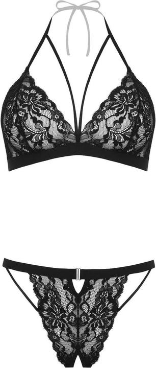 Actual product image Christine Le Duc Triangular set Lotte - black (M)