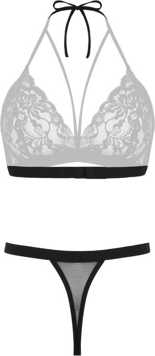 Actual product image Christine Le Duc Triangular set Lotte - black (M)