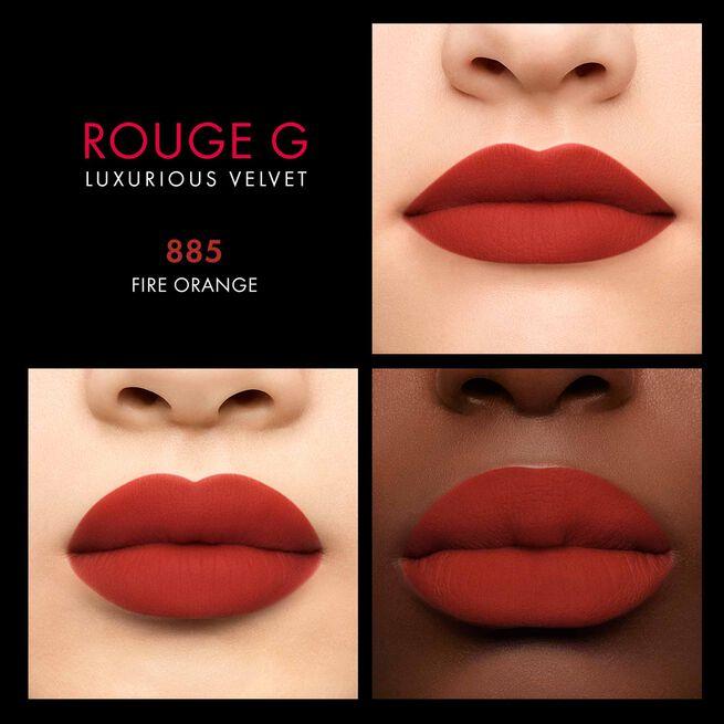 Produktbild Guerlain Rouge G Lips Refill Velvet No 885 (885 Fire Orange)
