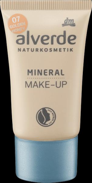 Actual product image dm alverde Mineral makeup golden honey 07 (07 Golden Honey)