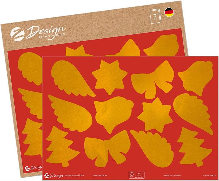 Actual product image Avery Motif Sticker Labelling Labels A5 1 piece