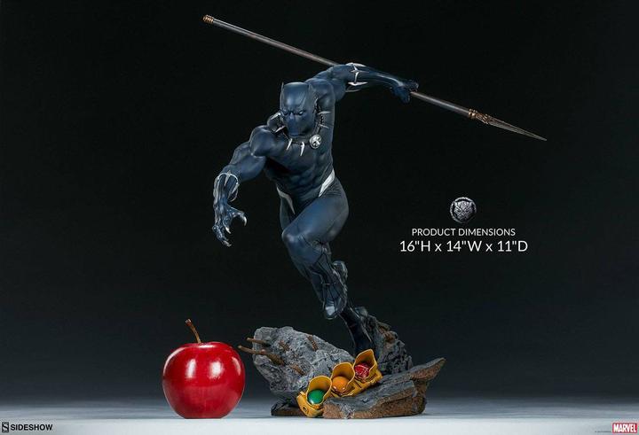 Actual product image Sideshow Marvel Comics - Avengers Assemble "Black Panther" Statue