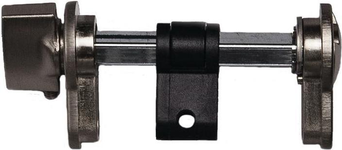 Actual product image Schlegel WC/bathroom module 007/7100 PZ 100 mm pre-aligned doors die-cast aluminium with accessories (Profile cylinder)