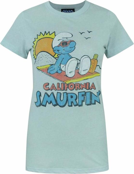 Junk Food California Smurfin' TShirt (S)