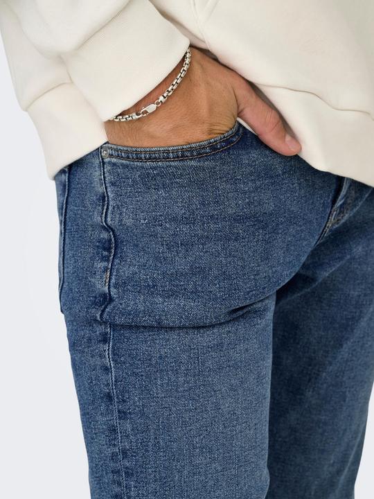 Actual product image Only & Sons ONSLOOM Niedrige Taille Slim Fit Jeans Slim Fit Jeans (W32/L30)