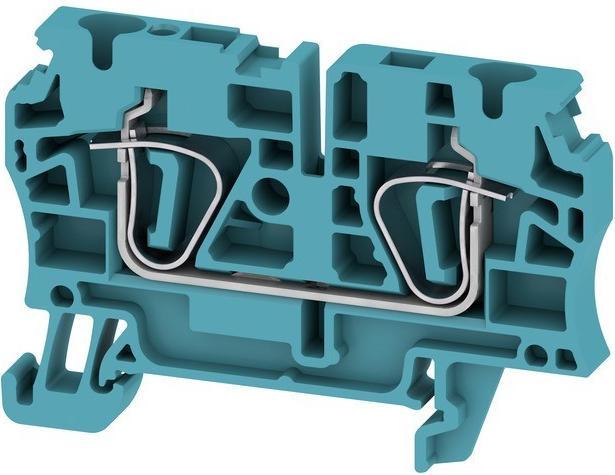 Actual product image Weidmüller Blue Z series DIN rail std terminal,4mm