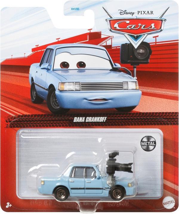 Actual product image Disney Cars 3 - The Cast - Dana Crankoff (HFB41)