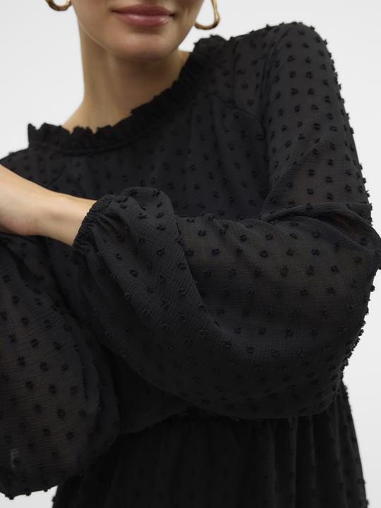 Image du produit Vero Moda Vmemma L/S Dobby Short Dress Wvn Exp Robe (M)
