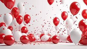 Actual product image Pimp It Up Helium set Swiss Edition (30 balloons)