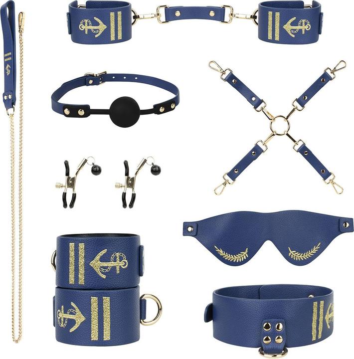 Image du produit Easytoys Naughty Navy - Ensemble SM de 7 pièces