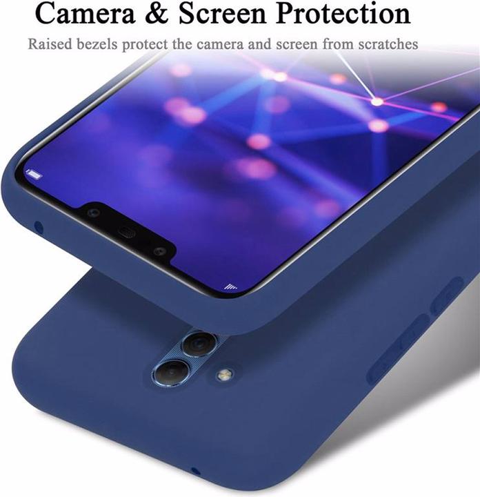 Actual product image Cadorabo TPU Liquid Silicone Case Cover (Mate 20 Lite)