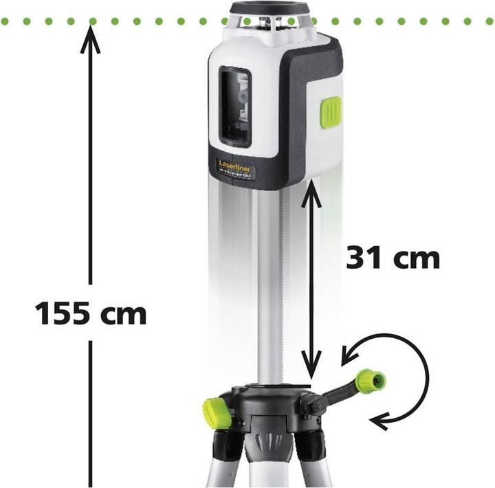Actual product image Laserliner SmartLine-Laser G360 Set 150cm 360° line laser