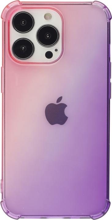 Immagine prodotto PhoneLook Cover Rubber Bumper Rainbow con protezione extra per gli angoli Anti-shock pink t (Apple iPhone 14 Pro)