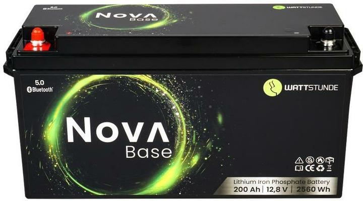 Produktbild Wattstunde Batterie NOVA Base 200 Ah LiFePO4 (12.80 V, 200 Ah)