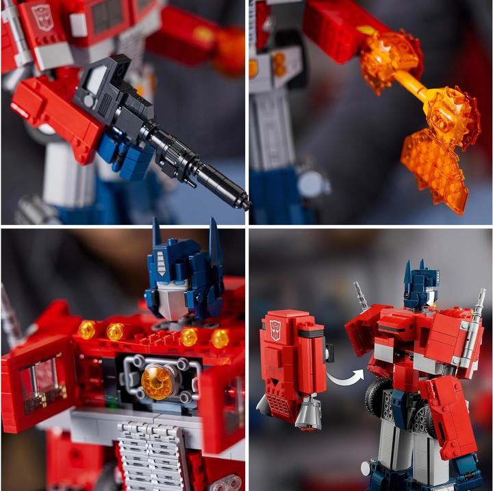 Actual product image LEGO Optimus Prime (10302, LEGO Icons, LEGO Rare Sets)