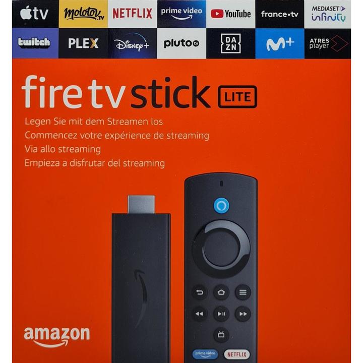 Productafbeelding Amazon Fire TV Stick Lite met Alexa spraakafstandsbediening zonder tv-knoppen (8 GB, Brand OS)