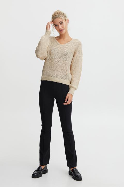 Actual product image B.young BYOMIRA VNECK JUMPER - 20811879 (M)