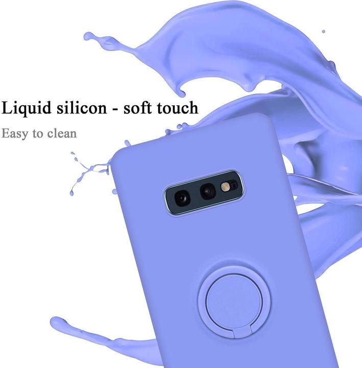 Immagine prodotto Cadorabo Custodia TPU Liquid Ring Silicone Case (Samsung Galaxy S10e)
