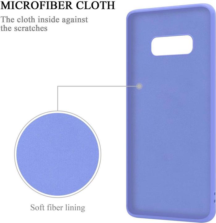 Immagine prodotto Cadorabo Custodia TPU Liquid Ring Silicone Case (Samsung Galaxy S10e)