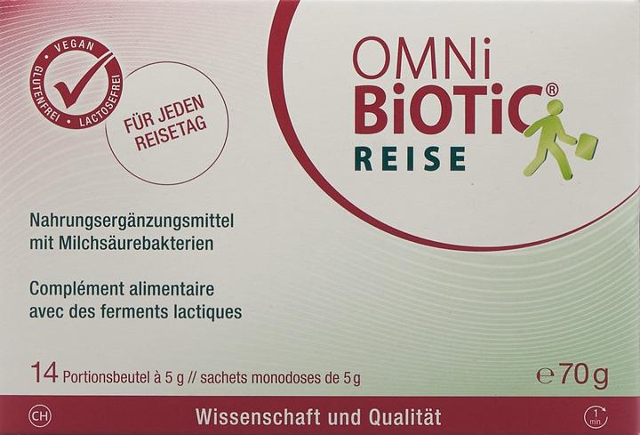 Produktbild Omni Biotic Reise Pulver (neu) (14 Stück, Pulver, 100 g)