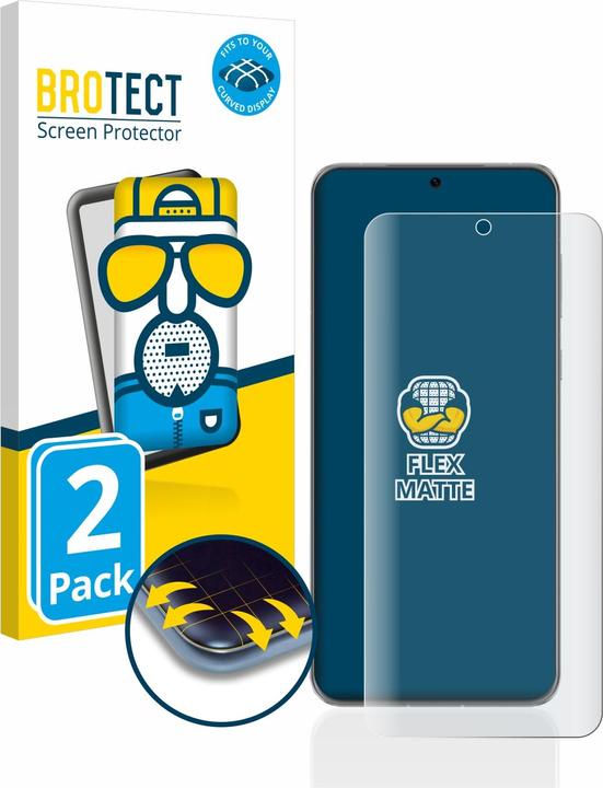 Produktbild BROTECT Full-Cover Displayschutz Matt (2 Stück, Huawei P60 Pro)