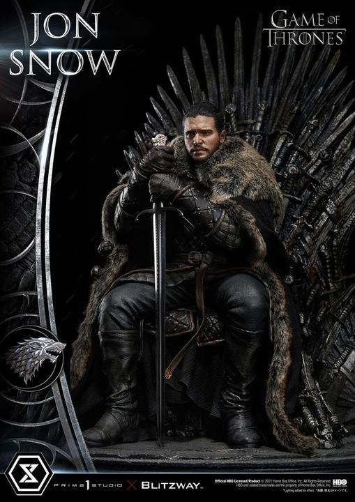 Actual product image Prime 1 Studio Game of Thrones statuette 1/4 Jon Snow 60 cm