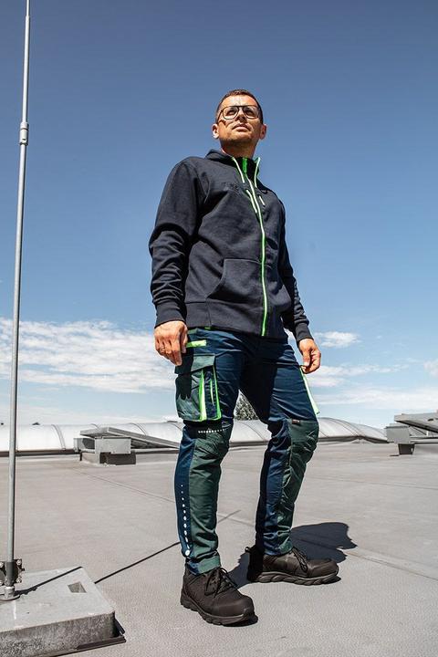Produktbild Topex Premium Arbeitslatzhose mit reflektierenden Elementen, Cordura Verstärkung M (M)