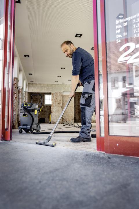 Immagine prodotto Kärcher Professional Aspiratore di sicurezza, 50/1 Tact Te, classe delle polveri M, 1380 W. (Aspirapolvere a umido e a secco)