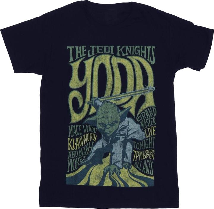 Produktbild Star Wars Yoda Rock Poster TShirt Jungen (140, 146)
