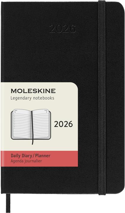 Actual product image Moleskine Taschenagenda Daily (9 x 14 cm, English)