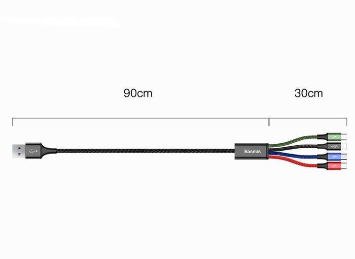 Productafbeelding Baseus 4in1 (1.20 m, USB 2.0)
