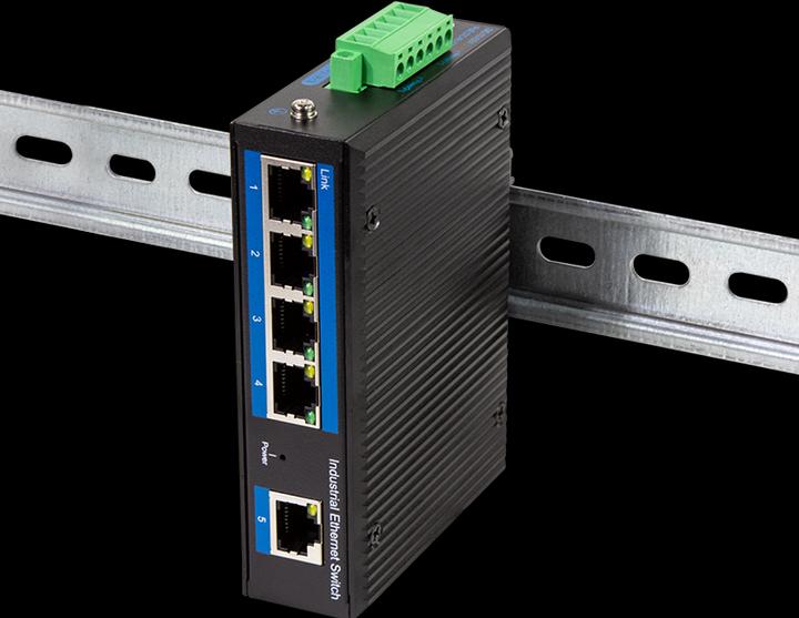 Image du produit LogiLink Commutateur Fast Ethernet industriel, 5 ports, non administrable (5 Ports)