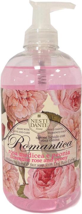Produktbild Nesti Dante Romantica Florentine Rose and Peony (Flüssigseife, 500 ml)