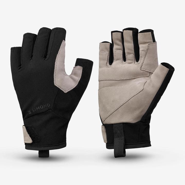 Produktbild Simond Klettersteighandschuhe - schwarz/beige (M)