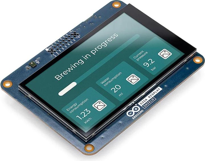 Produktbild Arduino GIGA Display Shield Touchscreen-Monitor 10.1cm (3.97 Zoll) 800 x 480 Pixel