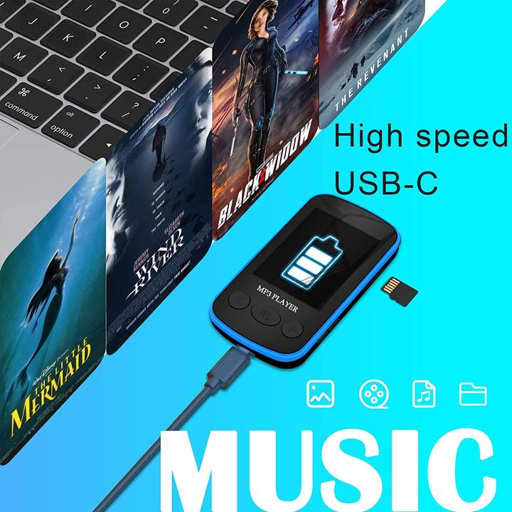 Actual product image Aiworth Lightweight Sports MP3 Player, 32 GB (32 GB)