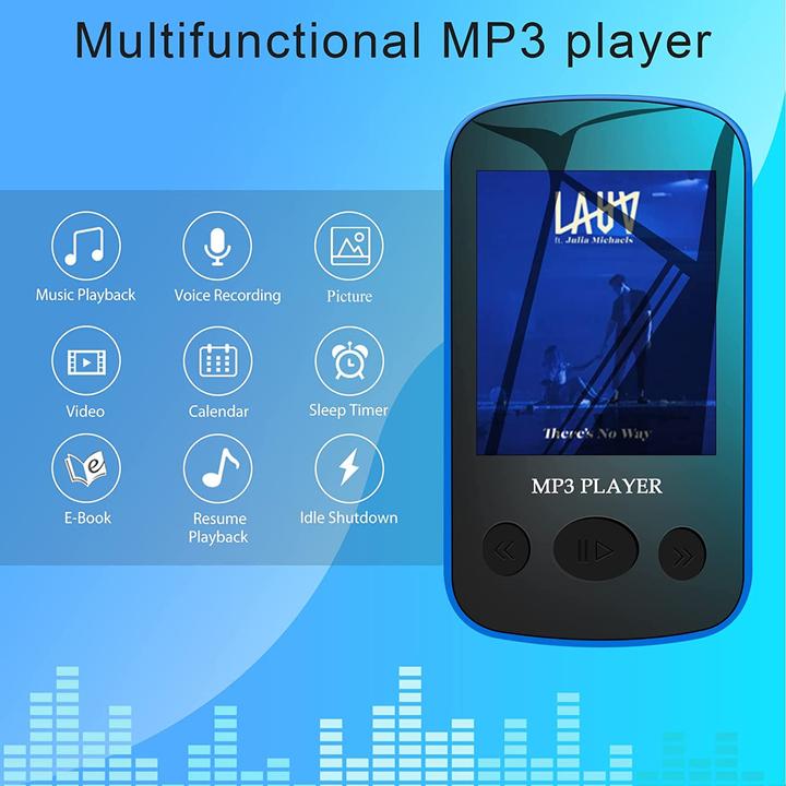 Actual product image Aiworth Lightweight Sports MP3 Player, 32 GB (32 GB)