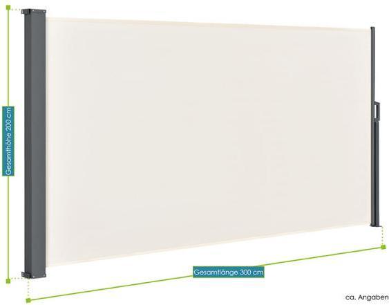 Immagine prodotto Juskys Tenda da sole laterale Dubai (3 m)