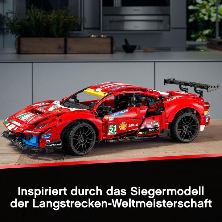 Produktbild LEGO Ferrari 488 GTE (42125, LEGO Technic)