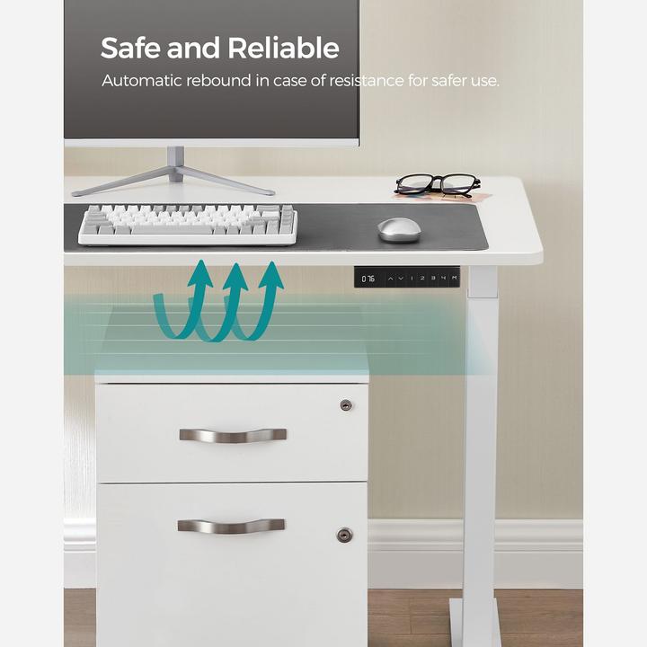 Actual product image Songmics Höhenverstellbares Schreibtischgestell