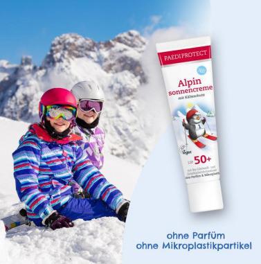 Image du produit Paediprotect Crème solaire alpine (Crème solaire, SPF 50+, 30 ml, 50 g)