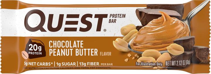 Produktbild Quest QuestBar (Chocolate Peanut Butter, 1 Stk., 720 g)